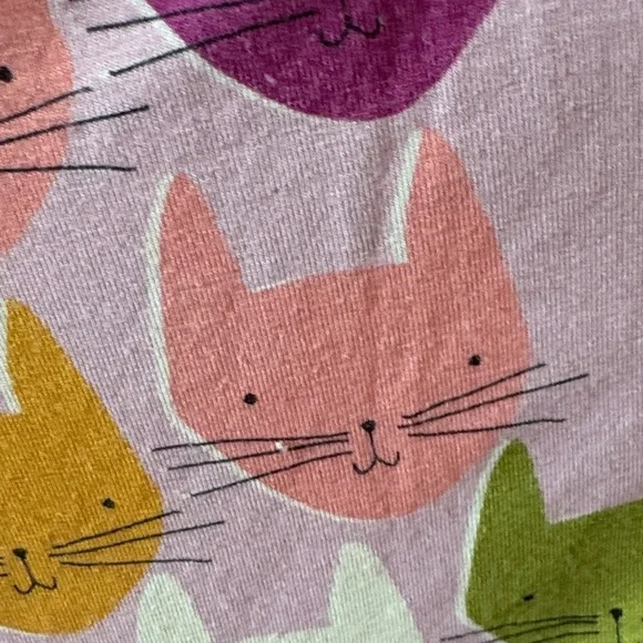 Pink Chicken Bamboo Cat PJ Top - Picture 3 of 5